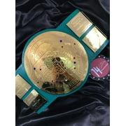 WWF Big Green World Heavyweight Wrestling Championship Title Belt