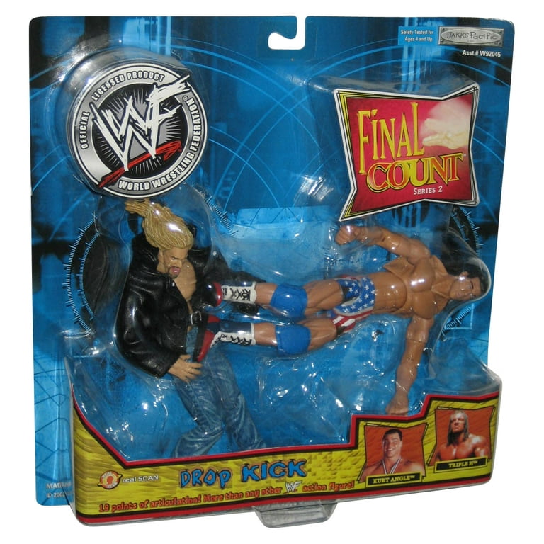 WWF Final Count Series 2 Kurt Angle & Triple H (2002) WWE