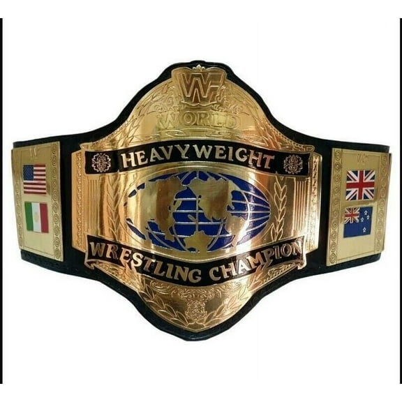 WWF Hulk Hogan 86 World Heavyweight Wrestling Championship Replica Belt