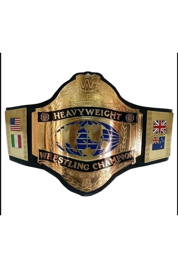 WWF Hulk Hogan 86 World Heavyweight Wrestling Championship Replica Belt
