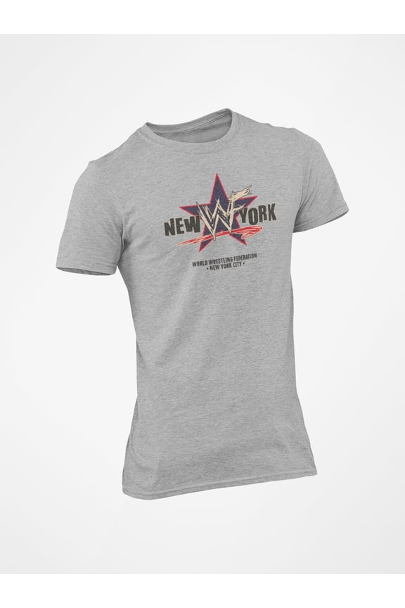 WWF New York City World Wrestling Federation Times Square T-shirt - XL