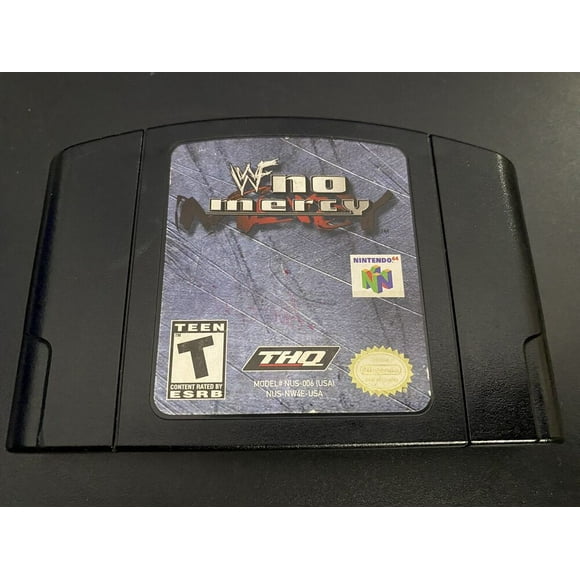WWF No Mercy N64(Nintendo 64) - Tested -