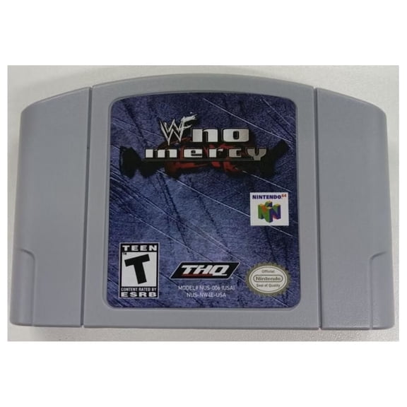 WWF No Mercy N64 Video Games Cartridge ,NTSC US Version