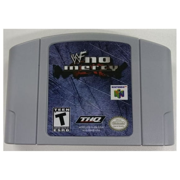 WWF No Mercy N64 Video Games Cartridge ,US Version