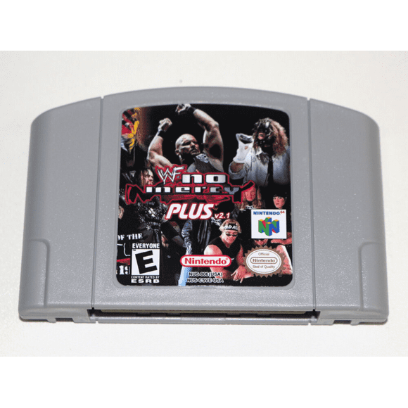 WWF No Mercy Plus English game for Nintendo N64