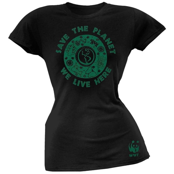 WWF - Save The Planet Ladies T-Shirt - Large