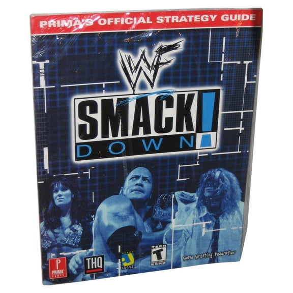 WWF Smack Down! Prima Games Official Strategy Guide Book