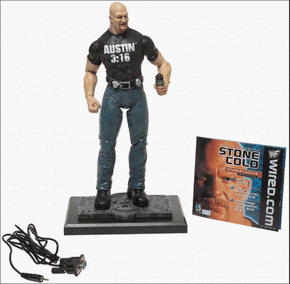 激レア WWE Stone Cold Steve Austin Figure Amazon.com: WWE Stone Cold Steve Austin Action Figure : Toys