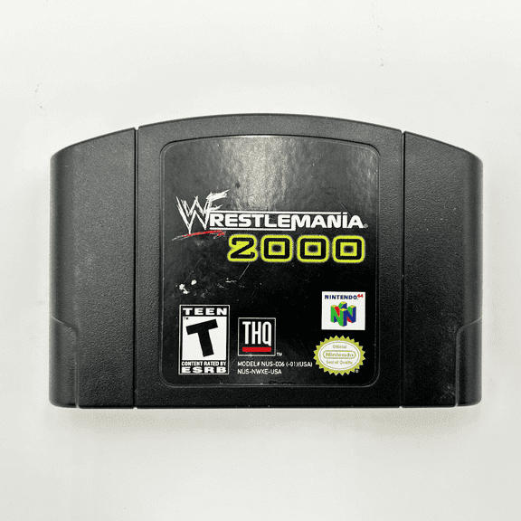 WWF Wrestle Mania N64 Game NTSC Version