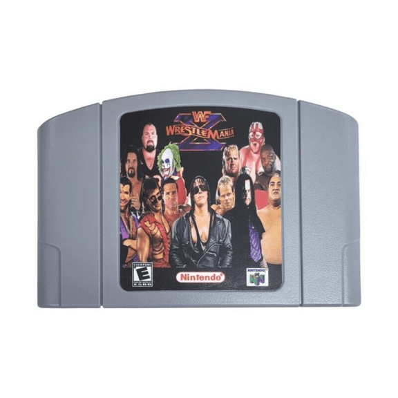 WWF Wrestle Mania X Game Box for Nintendo 64