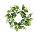 thumbnail image 1 of WWG Candle Ring, Plastic Candle Wreath for Dining Table, 7.87 Inch Diameter, Festive Decoration for Party, Home, Fireplace, Includes 1 Piece, Versatile Candle Holder for Cylindrical Candles, 1 of 6