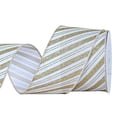 thumbnail image 1 of WWG Cloth Ribbon, Flexible Pliable Holiday Ribbon, Sturdy Long Lasting, Effortless to Cut, Decorative for Gift Boxes, Wreaths, Fences, Christmas, Home, Party, Gift Packaging, Includes 1 Roll, 1 of 6