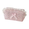thumbnail image 1 of WWG Floral Lace Storage Pouch, Versatile Stationery and Cosmetic Organizer, Polyester Spandex Construction, Compact Portable Size, Sturdy Zipper, Wipeable Fabric, for Indoor Dorm Travel, 1 of 9