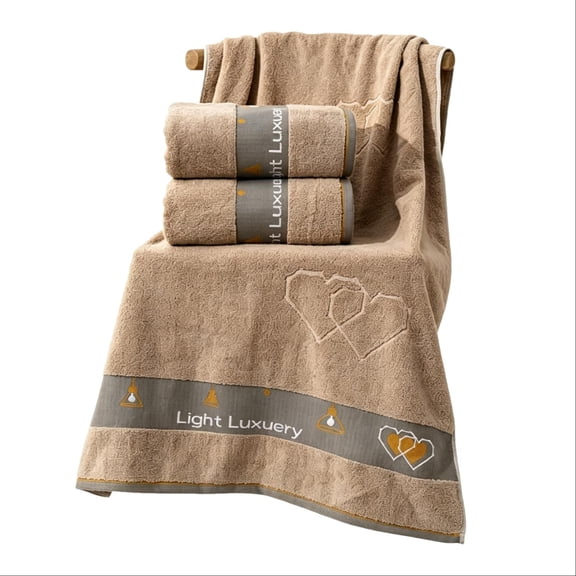 WWG Oversized 70 x 140 cm Cotton Bath Sheet, Quick Dry Beach Towel, Soft Absorbent Towel for Bathroom, Securely Finished Edges, Versatile for Bathing, Travel, Camping Essentials, Beach Supplies