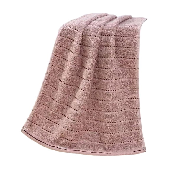 WWG Polyester Bath Towel, Quick Dry Highly Absorbent Towel, Soft Coral Lint Free Bathroom Towel, 74x33cm, for Bathroom, Beach, Camping, Includes 1 Towel