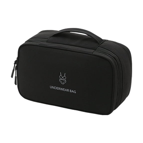 WWG Underwear Storage Bag, Travel Storage Bags for Moving, Large Capacity Waterproof Nylon Organizer for Socks, Portable Packing Bags for Clothes, with Zipper, for Travel Essential Closet Organizer