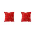 thumbnail image 1 of WWG Velvet Christmas Pillow Cover 18x18, Decorative Throw Pillow Case with Rhinestone Beaded Pattern, Hidden Zipper, Washable, for Sofa Couch Bed Living Room Couch, 1 of 6