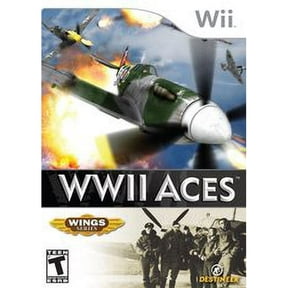 Pre-Owned WWII Aces, by Destineer, Nintendo Wii, Flight Simulation Video Game, 4 Offline Players