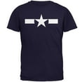 thumbnail image 1 of WWII Army Air Force Navy Insignia Mens T Shirt Navy 2XL, 1 of 1