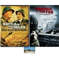 thumbnail image 1 of WWII DVD Double Feature Battle Of The Bulge & A Bridge Too Far with Bonus Movie Art Card, 1 of 4