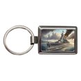 thumbnail image 1 of WWII Heavy Cruiser Metal Rectangle Keychain, 1 of 7