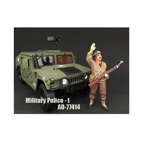 WWII Military Police Figure I For 1:18 Scale Models by American Diorama