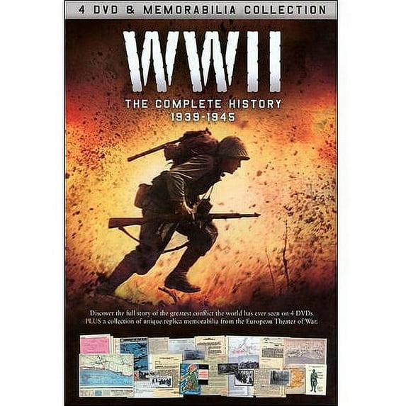 Pre-Owned WWII: The Complete History 1939-1945 (4 DVD + Memorabilia)