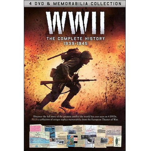 WWII: The Complete History - 1939-1945 (4 DVD + Memorabilia)