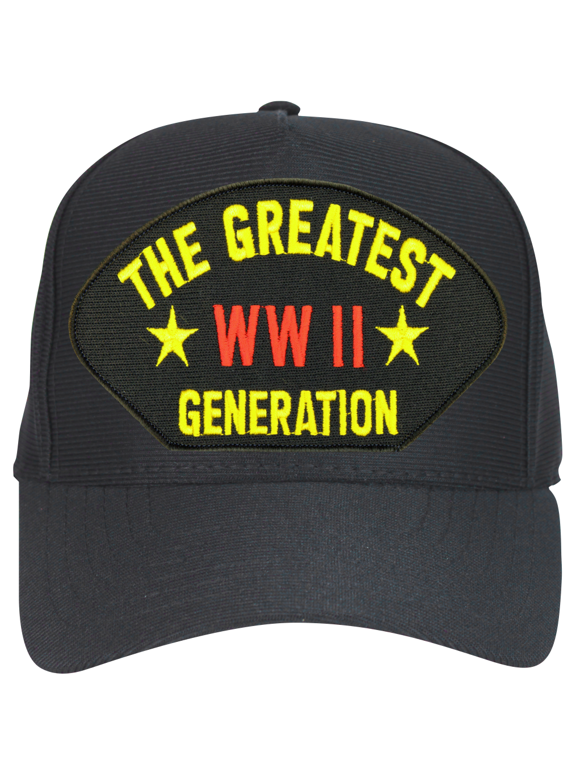 WWII The Greatest Generation Ball Cap Hat