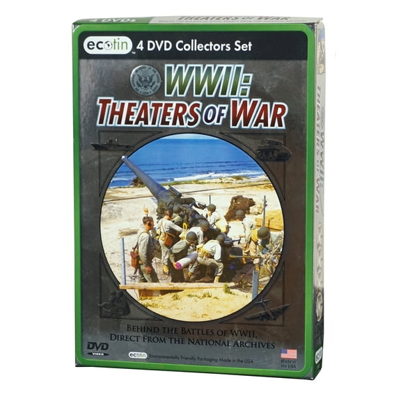 WWII: Theaters of War 4 DVD Set Direct from the National Archives