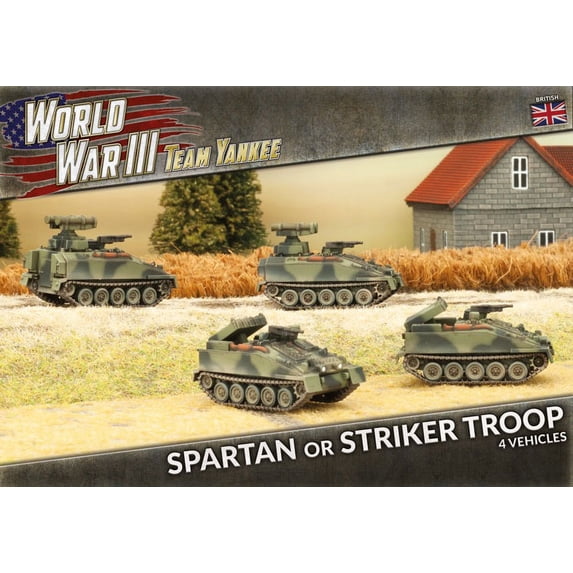 World War III Team Yankee: British Spartan or Striker Troop