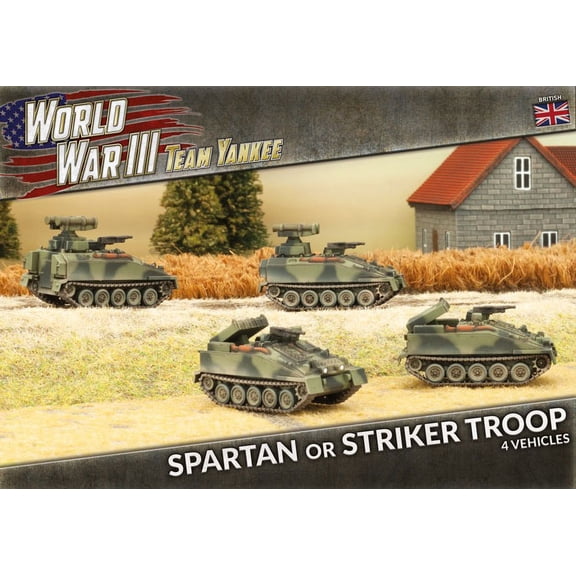 World War III Team Yankee: British Spartan or Striker Troop