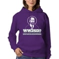 thumbnail image 1 of WWJSD Bold Statement Apparel Hoodie Women's, 1 of 4