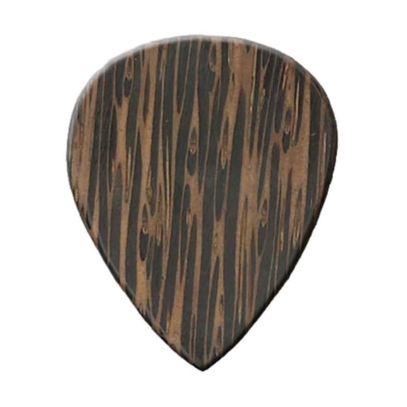 WWS-3 Exotic Standard Wedge Wood Guitar Picks, 3 Pieces