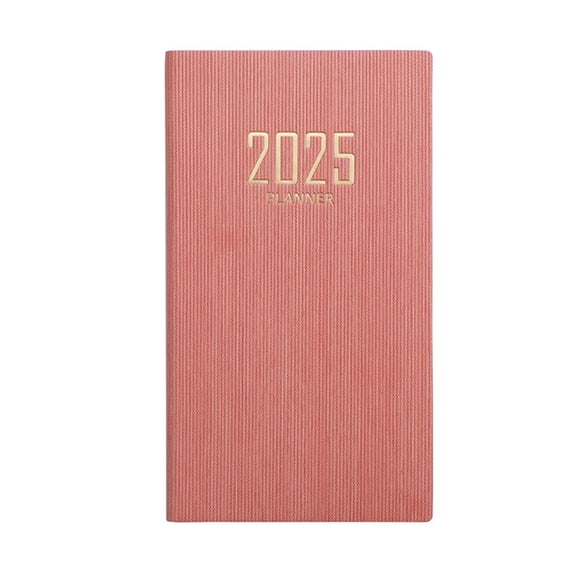WWV A6 Mini Planner Notebook 120 Pages Daily Organizer Travel Journal Pocket Diary with 60 Sheets Smooth Paper for School Office Notes Scheduling 173x96mm
