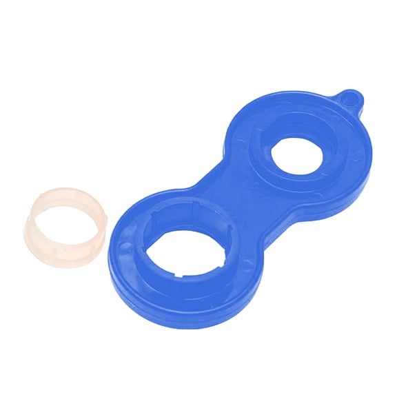 WWV Faucet Aerator Wrench Tool Plastic Non Slip Bubbler Wrench for Toilet Water Heater Hot Cold Inlet Pipe Nut Removal Compact DIY Plumbing Tool 1 or 2 Pack