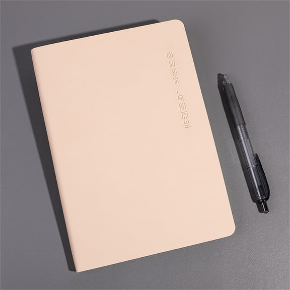 WWV Soft Cover Notebook Journal 160 Pages Thick Paper 14.5x21cm Faux Leather Binding for Students Office Travel Notes Sketching Gift Stationery 1 Piece