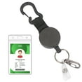 thumbnail image 1 of WWW Heavy Duty Badge Reels, Black, 22.8", 1 of 7