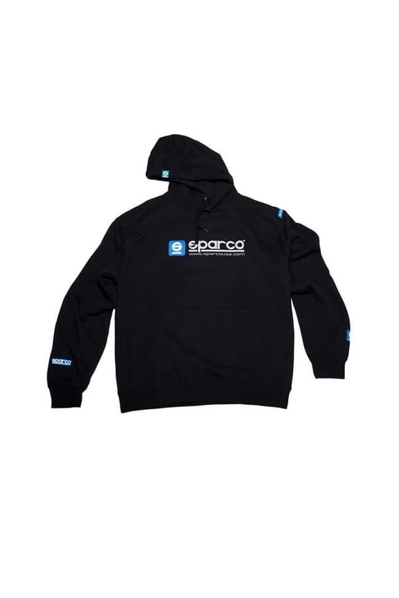 WWW Hooded Sweatshirt, Black - 2XL