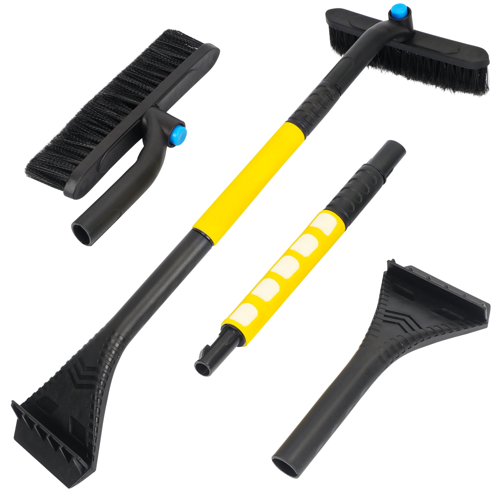 WWW Snow Shovel, 4 in 1 Snow Removal Perfect Sized Snow Shovel Safer