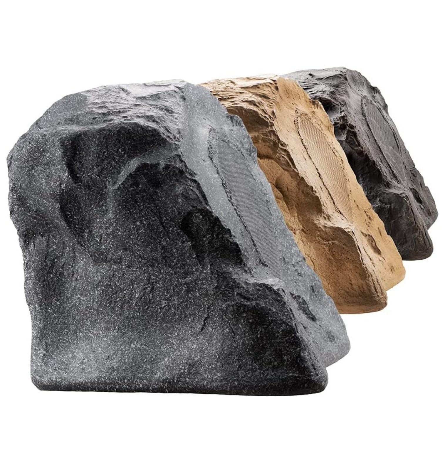 WWXBTM 8" High Fidelity Outdoor Rock Speaker Durable WeatherResistant