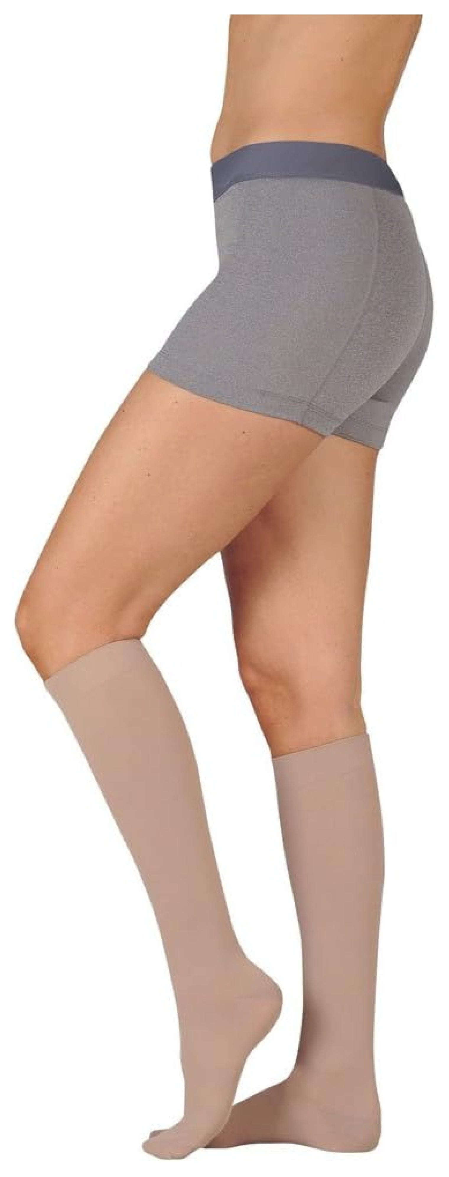 WWXBTM Basic 4410ad 15-20mmhg Knee-High Closed Toe Compression Stocking ...