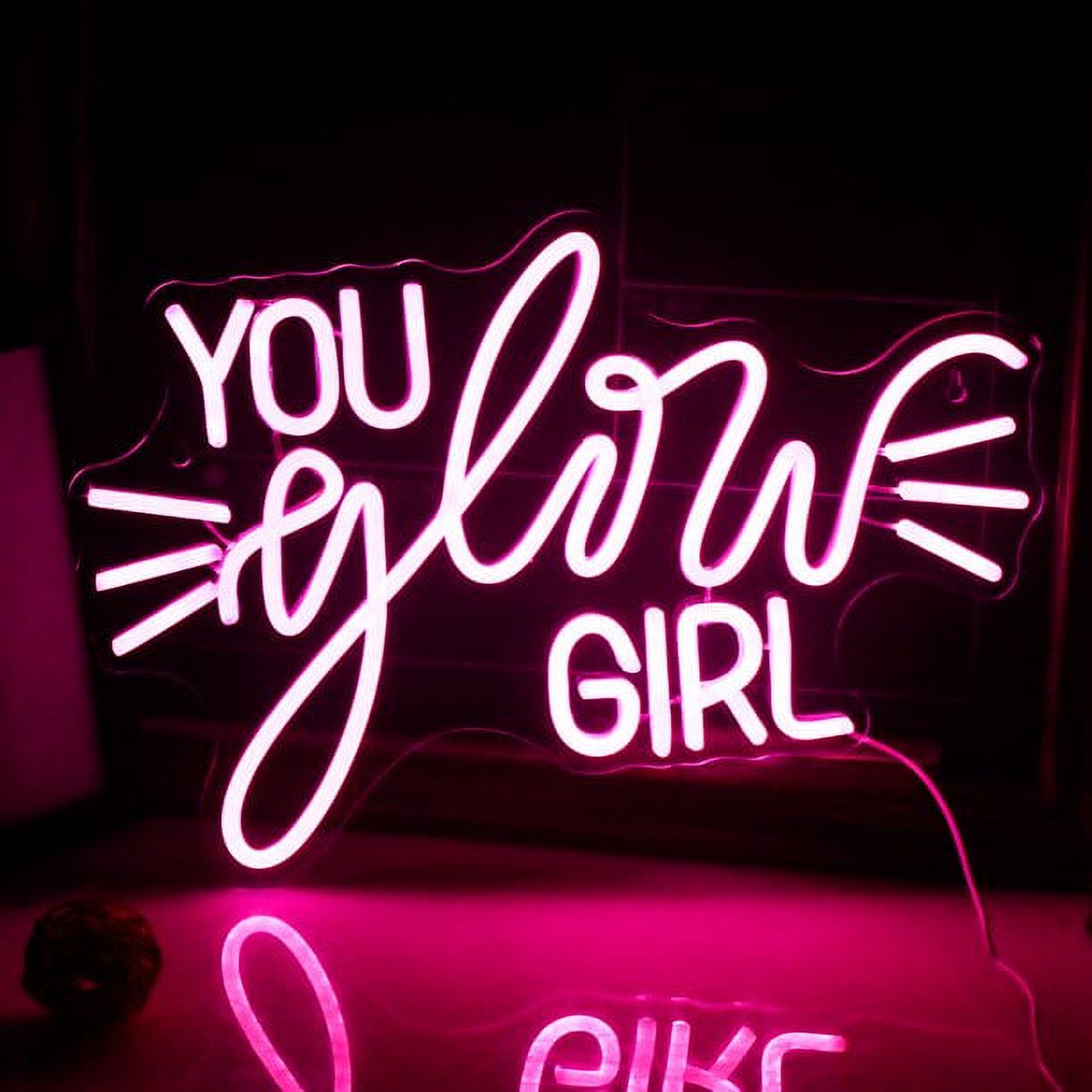 Heidi Swapp Neon Glow Wall Word-Love - Walmart.com