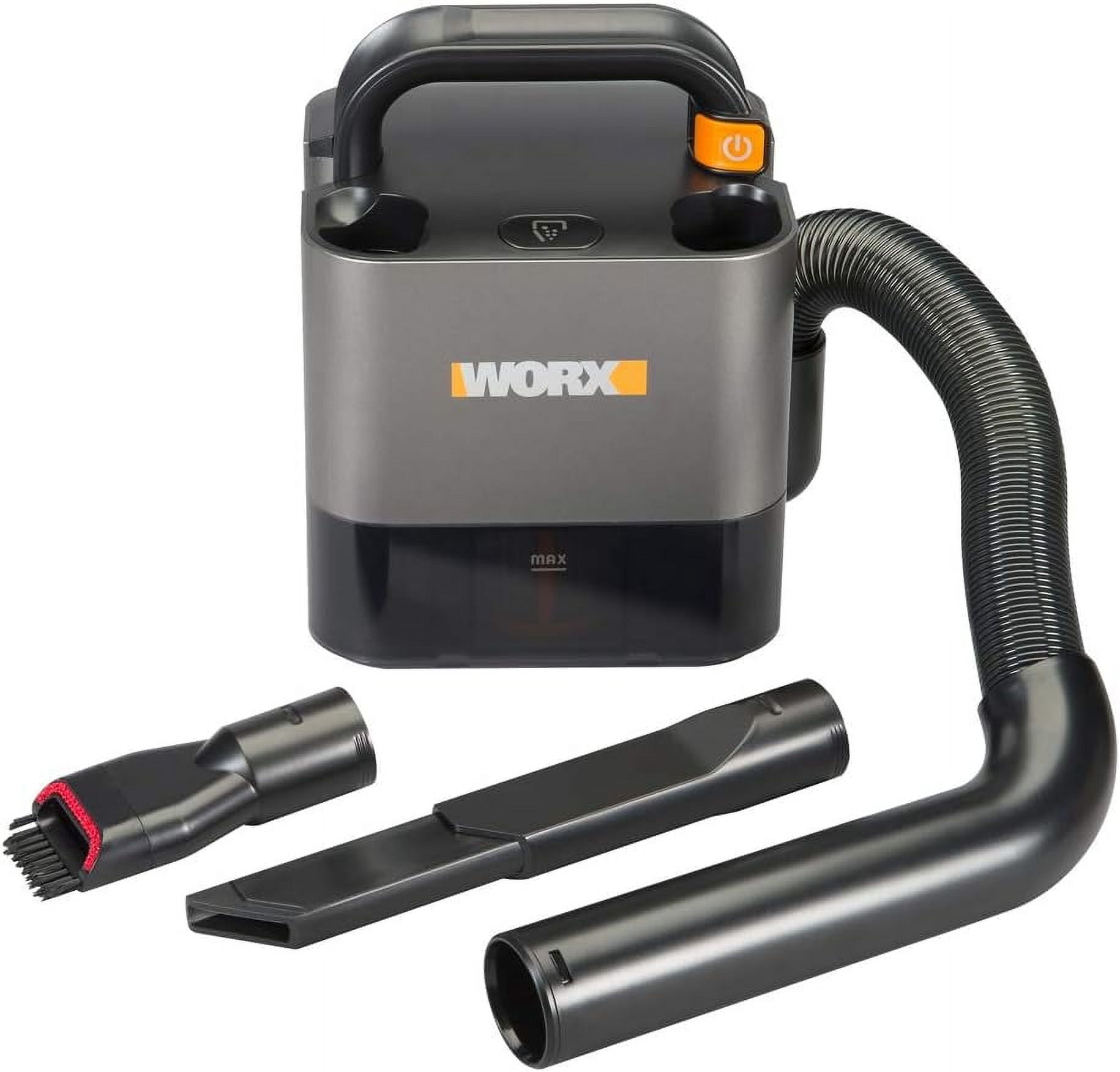 WX030L 20V Power Share Cordless Cube Vac Compact Vacuum, Black ...