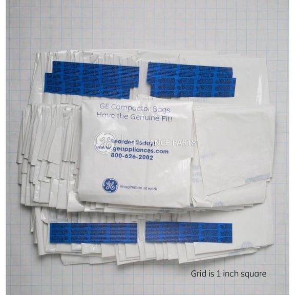 WX60X75 GE Trash Compactor Bags OEM WX60X75