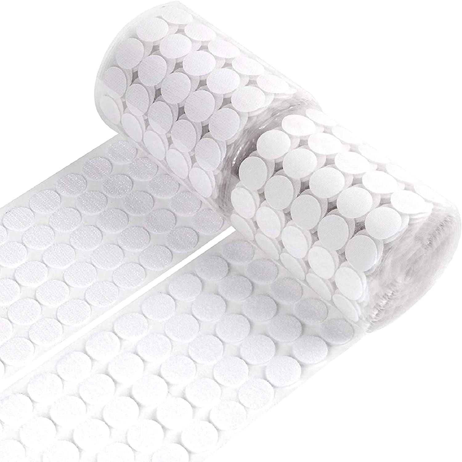  1000pcs Hook and Loop Dots 3/4 in Diameter Sticky Back Coins  Heavy Duty Self Adhesive Dot Tapes for School Classroom(White) : Arts,  Crafts & Sewing