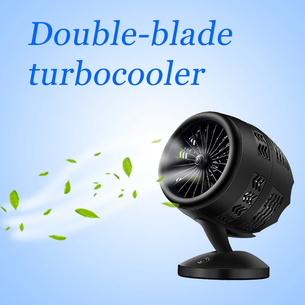 WXC12 Portable Creative Desktop Turbine Intelligence Fan USB Charging ...