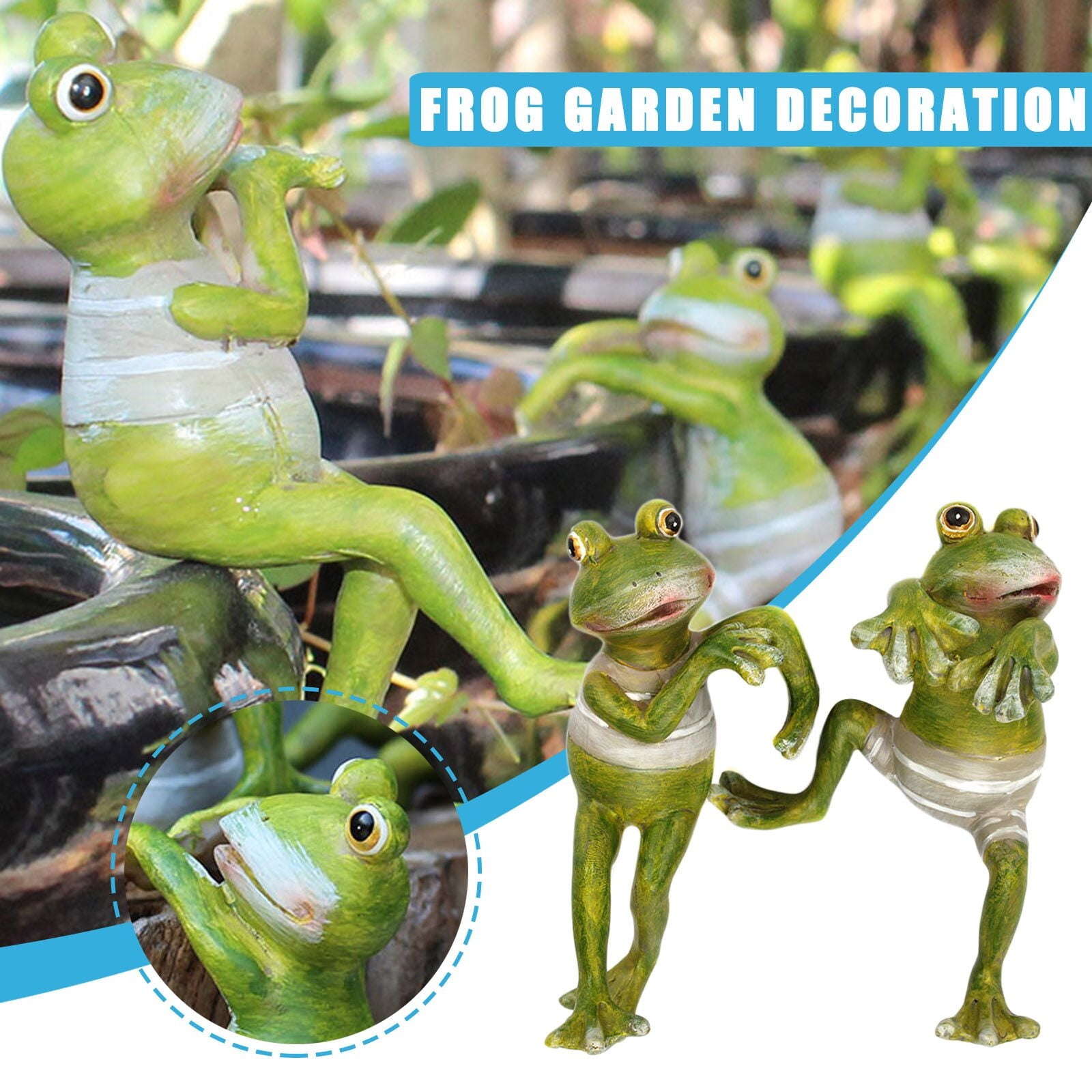 WXC12 Pot Huggers, Decorative Figurines Potting Ornaments for Office ...