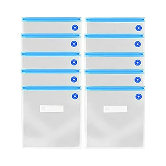 WXC12 Reusable Sous Vide Bags Kit BPA-free Food Vacuum Sealed Bags Sealing Storage Bags
