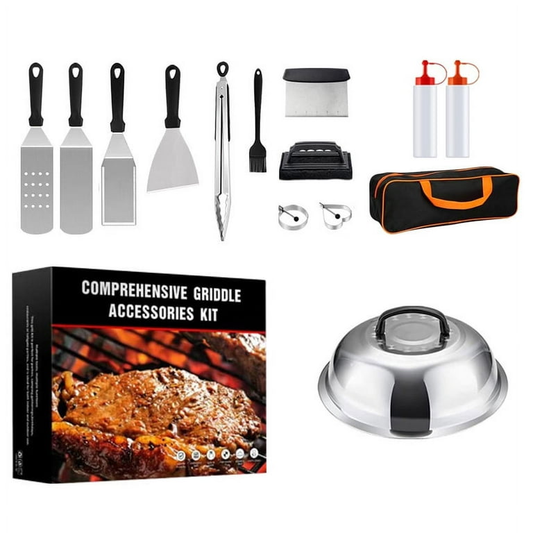 WXCOO 43-Piece BBQ Tool Set - Premium Stainless Steel Essentials for the  Ultimate Grilling Experience